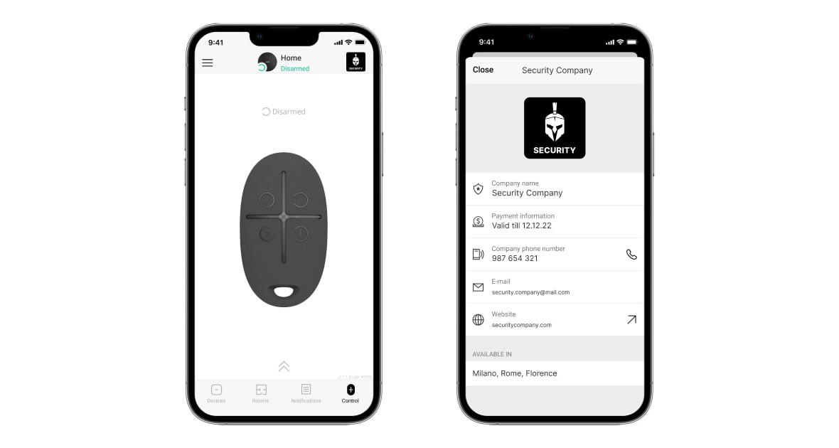 Ajax Co-Branded App