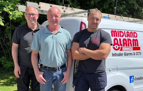 The team at Midland Alarm Services