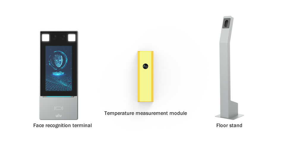 Temperature Measurement Face Recognition Terminal Kit