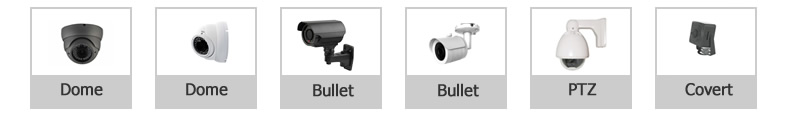Types of IP Security Cameras Types of IP Security Cameras