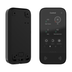 Black Wireless KeyPad Touchscreen
