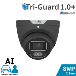 Black 4K Tri-Guard 1.0+ Camera | UNV Black 4K Tri-Guard 1.0+ Camera | UNV