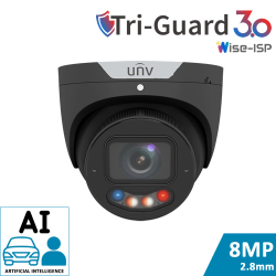 Tri-Guard 3.0 Turret Camera (8MP, AI, Mic, WDR)