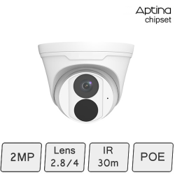 Turret Dome Camera (2MP, Mic)