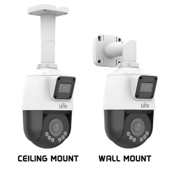 Ceiling and Wall Mount options for IPC9312LFW-AF28-2X4