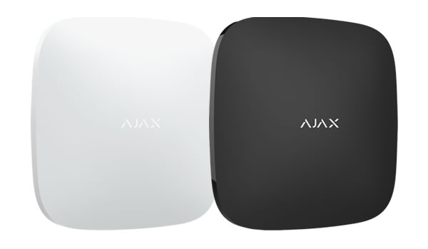 Ajax Central Hub, available in black and white