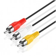 Audio and Video Lead - 3RCA to 3 RCA