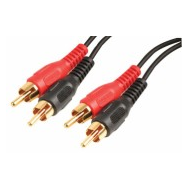 Audio and Video Lead - 2RCA to 2 RCA