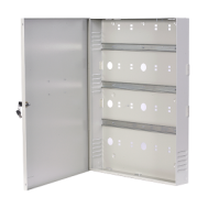 6-Way Lockable Enclosure with DIN Rail