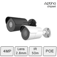 Mini IP Bullet Camera (4MP, Mic)