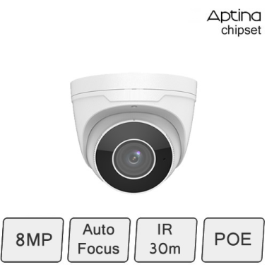 Caméra IP Dome 3 Mpx – Anti-vandale, 360°, Super Grand-angle, PoE – Neuve