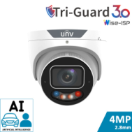 Tri-Guard 3.0 Turret Camera (4MP, AI, Mic, WDR)
