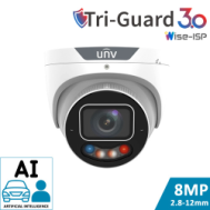 Tri-Guard 3.0 Turret Camera (8MP, AI, Mic, WDR)