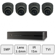 Discreet Dome Camera Kit  | HD CCTV Kit