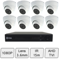 Discreet Dome Camera Kit  | HD CCTV Kit