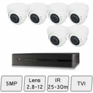 Eyeball Dome Camera Kit  | 5MP Dome Camera Kit