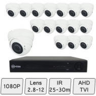 Eyeball Dome Camera Kit | HD CCTV Cameras with SONY Starvis