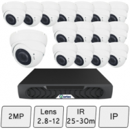 Eyeball Dome IP Camera Kit