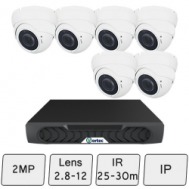 Eyeball Dome Camera Kit | IP Camera System