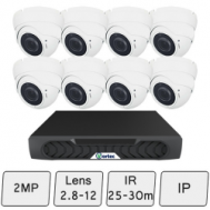 Eyeball Dome Camera Kit | IP CCTV