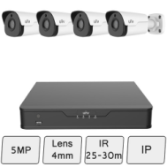 5MP UNV Security Camera Kit (Smart)