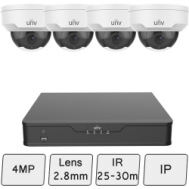 4MP Mini Dome CCTV Kit (Vandal Resistant)