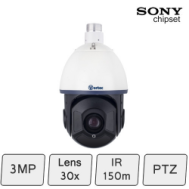 Vortec(Pro) IP PTZ Camera (3MP, 30x Optical Zoom, 150m IR Range)