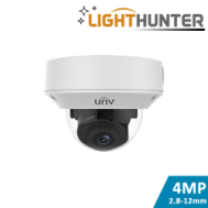 UNV LightHunter Dome Camera (4MP, Auto-Focus, IK10)