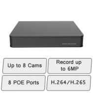 8 Camera IP NVR (With 8 POE Ports)