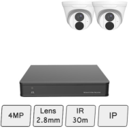 4MP IP Turret Camera Kit
