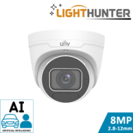 4K Eyeball IP Dome Camera (8MP, Smart, Auto-Focus)