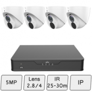 IP 5MP Turret Camera Kit (Smart)