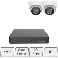 4MP IP Eyeball Dome Camera Kit