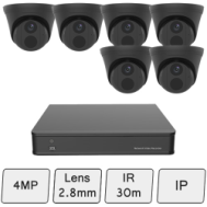 Discreet Dome Camera Kit | 4MP IP Camera Kit