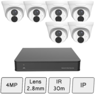 Discreet Dome Camera Kit | 4MP IP Camera Kit