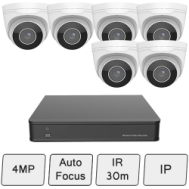 4MP Eyeball Dome Camera Kit