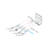 Diagram showing how to use the POE splitter