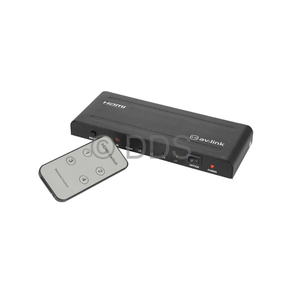 HDMI Switch 4 In 1 Out
