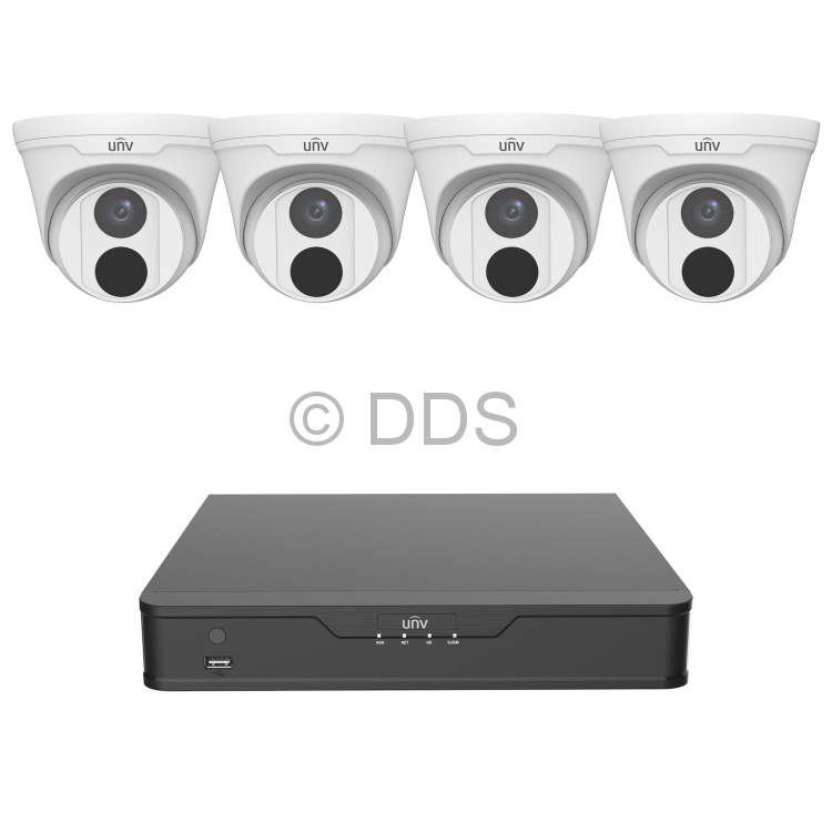 UNV IP Kits, UNV Camera Kits by DDS (Digital Direct Security)